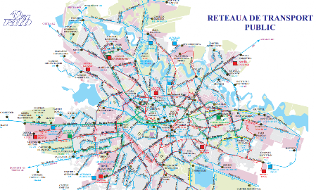 harta ratb metrou bucuresti Harta interactiva Bucuresti Google Map   Ghid Turistic Romania
